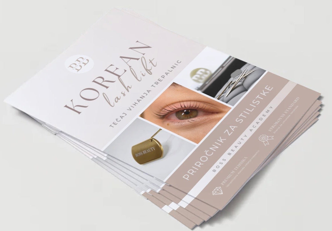KOREAN LASH LIFT - priročnik
