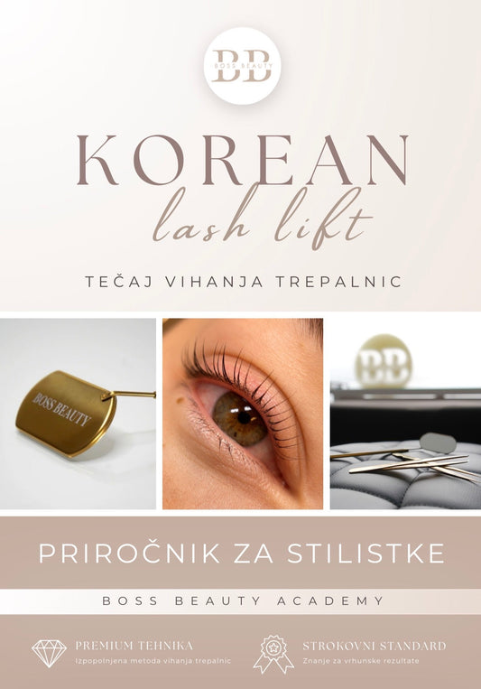 KOREAN LASH LIFT - priročnik